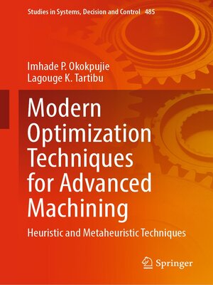 cover image of Modern Optimization Techniques for Advanced Machining